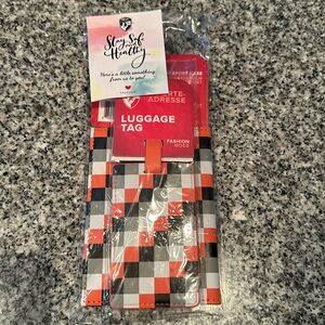 Heys! Luggage tag & passport cover/case